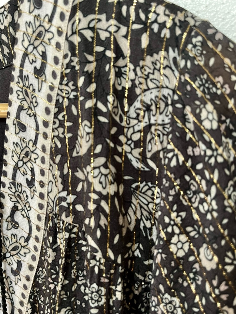 spell Little Bird Flutter Sleeve Blouse l midnight - Picture 8 of 9